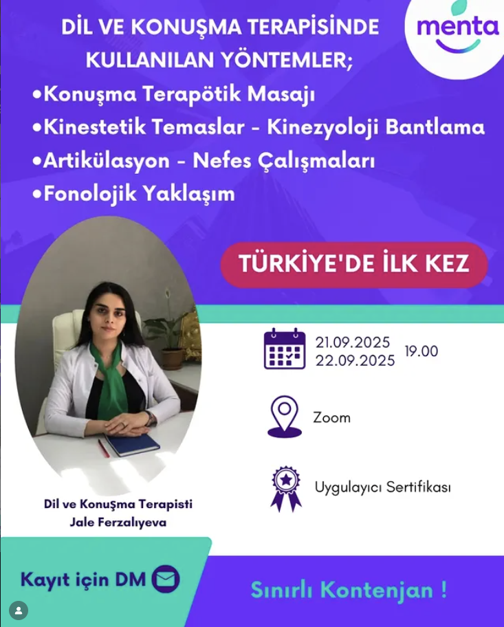 Dil ve Konuşma Terapisinde Kullanılan Yöntemler