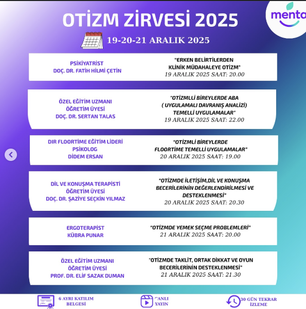 MENTAVERSE OTİZM ZİRVESİ 2025 - Görsel 2
