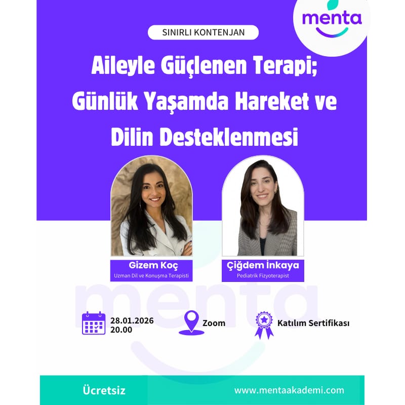 Aileyle Güçlenen Terapi; Günlük Yaşamda Hareket Ve Dilin Desteklenmesi