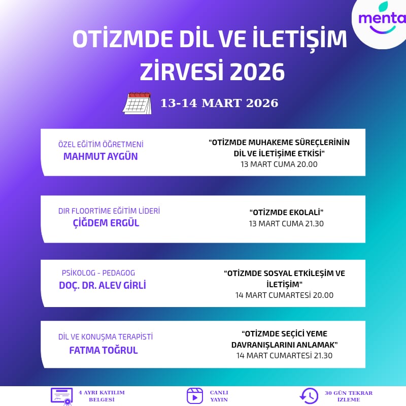 MENTAVERSE- Otizmde Dil ve İletişim Zirvesi - Görsel 2