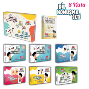 Dil ve Konuşma Seti – 8’li Eğitici Materyal